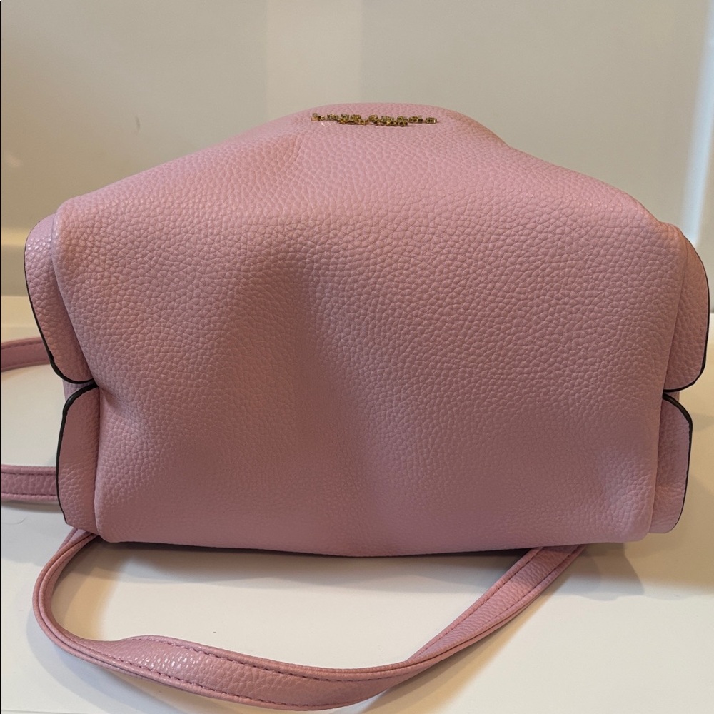 kate spade Pebbled Leather Lavender Hand or Shoulder Bag with Gold Hardware - Picture 9 of 15